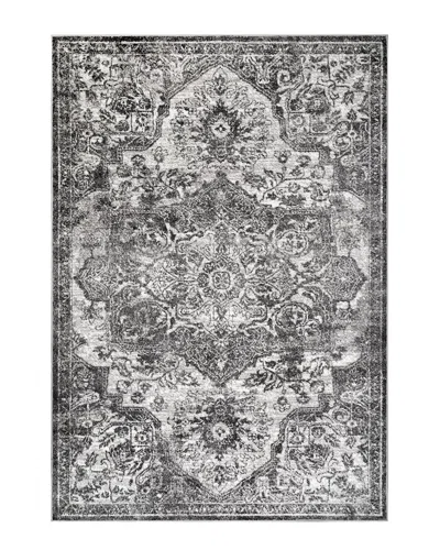 Nuloom Transitional Medallion Maryanne Rug In Gray