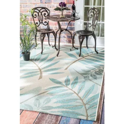 Nuloom Truday Indoor/outdoor Area Rug In Blue