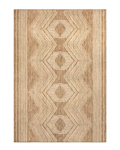 Nuloom Tuca Flatweave Indoor/outdoor Rug In Brown