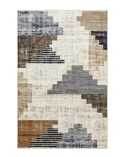 Nuloom Vanita Transitional Southwestern Fringe Area Rug In Neutral