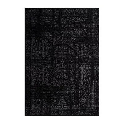 Nuloom Vintage Arlena Rug In Black