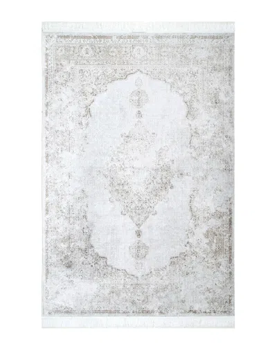 Nuloom Vintage Cantrell Fringe Rug In Gold