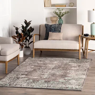 Nuloom Vintage Corene Area Rug In Blue