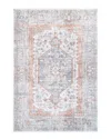 Nuloom Vintage Jacquie Floral Rug In Silver