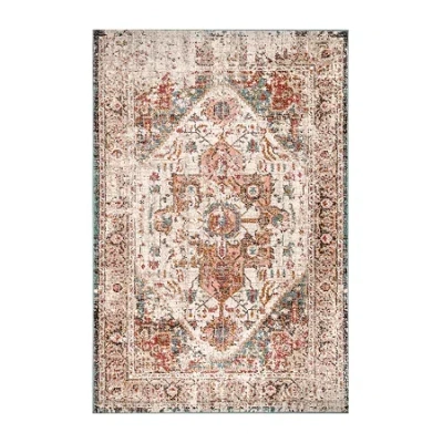 Nuloom Vintage Justine Medallion Indoor Rectangular Accent Rug In Multi