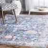 Nuloom Vintage Kali Floral Fringe Area Rug