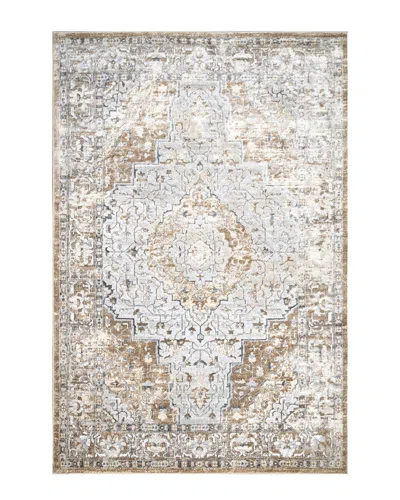 Nuloom Vintage Medallion Thea Rug In Beige