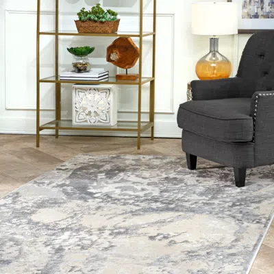 Nuloom Vintage Natalya Area Rug In Gray