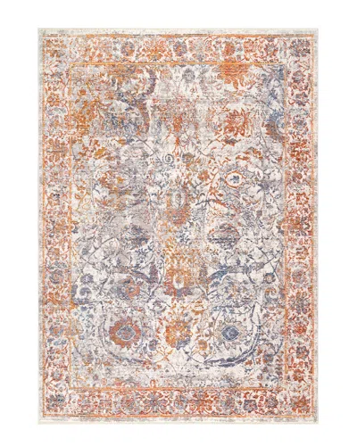 Nuloom Vintage Sonia Persian Fringe Rug In Orange