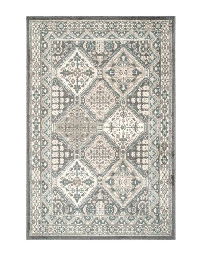 Nuloom Vintage Tile Becca Rug In Charcoal