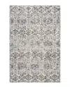 Nuloom Vintage Trellis Troya Wool-blend Rug In Grey