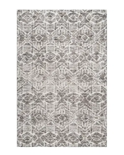 Nuloom Vintage Trellis Troya Wool-blend Rug In Grey