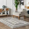 Nuloom Violette Casual Bordered Tasseled Area Rug