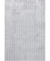 Nuloom Washable Faux Rabbit Jeni 5'x8' Area Rug In Silver
