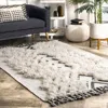 Nuloom Zariah Shaggy Chevrons Area Rug