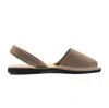 Numa By Spanians Women's Avarcas Flat Sandals In Sand Taupe In Multi