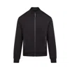 Numbat Men's Black Performance Full Zip Jacket In Black