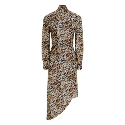 Numbat Women's Alanah Cheetah Print Dress In Brown