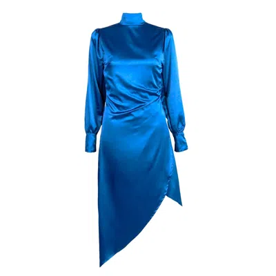 Numbat Women's Alisha Royal Blue Satin Dress
