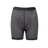 Numbat Women's Black Stretch And Vitality Net Biker In Black