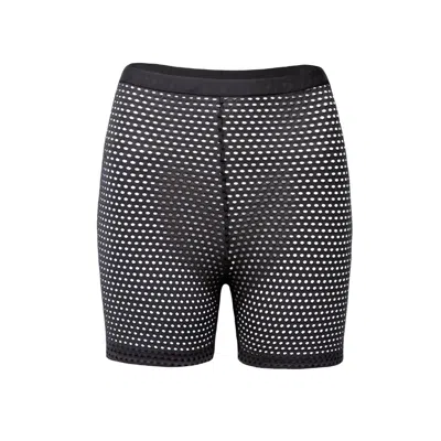 Numbat Women's Black Stretch And Vitality Net Biker