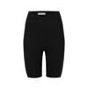 Numbat Women's Blake Biker Stretch High Rise Shorts - Black In Black