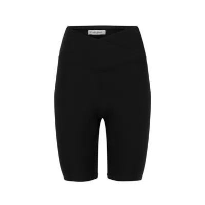 Numbat Women's Blake Biker Stretch High Rise Shorts - Black