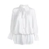 Numbat Women's Daisy White Shirt With Belt In White