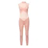 Numbat Women's Neutrals Stretch Jumpsuit -net Decorative In Orange