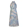 Numbat Women's Orla Sky Blue  Maxi Dress In Blue