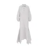 Numbat Women's Valeria Shirt Maxi Dress In White In White