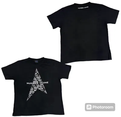 Pre-owned Number N Ine 2000s Marlboro X Number Nine Shirt Good Condition In Black