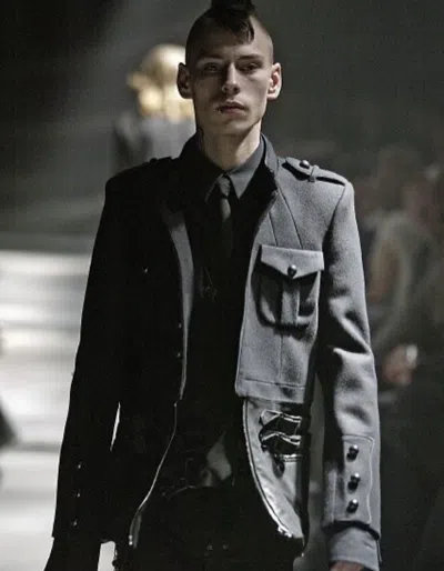 Pre-owned Number N Ine 2006 A/w Number (n)ine '' Noir ''long Shirt In Black