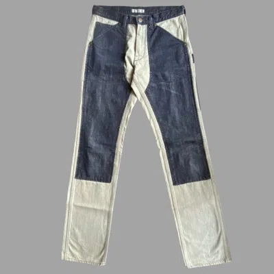 Pre-owned Number N Ine Aw02 Nowhere Man Carpenter Denim In Blue