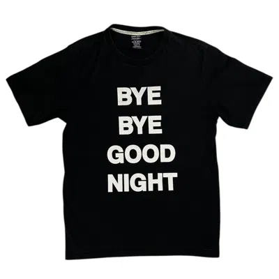 Pre-owned Number N Ine Aw09 "a Closed Feeling" Bye Bye Good Night Tee