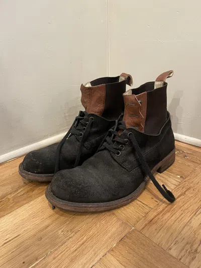 Pre-owned Number N Ine Double Layered Derby Shoes