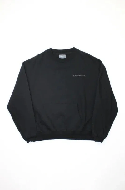 Pre-owned Number N Ine Logo Sweatshirt In Black
