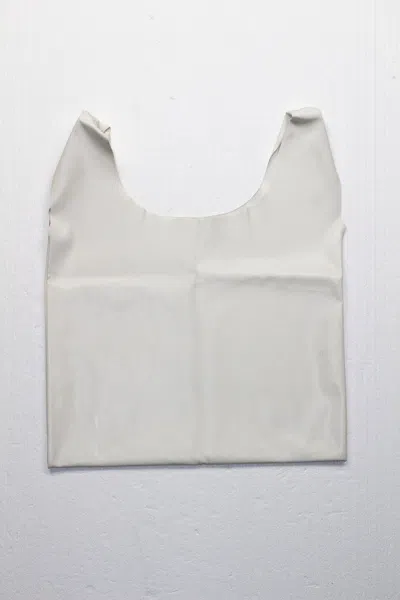 Pre-owned Number N Ine Logo Tote Bag In White