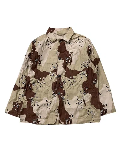 Pre-owned Number N Ine Needles X Number Nine Desert Skull Camo Button Up Jacket In Multi