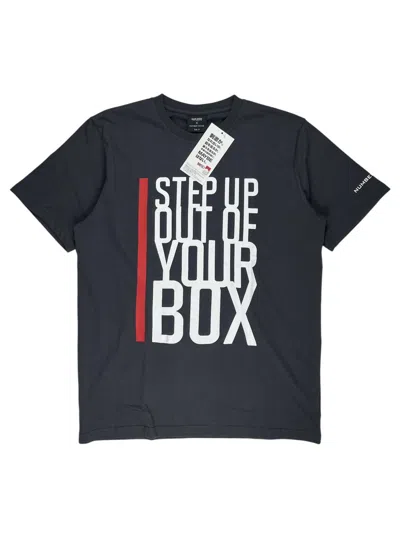 Pre-owned Number N Ine New Number (n)ine Marlboro Step Up Out Of Your Box Tshirt In Gray