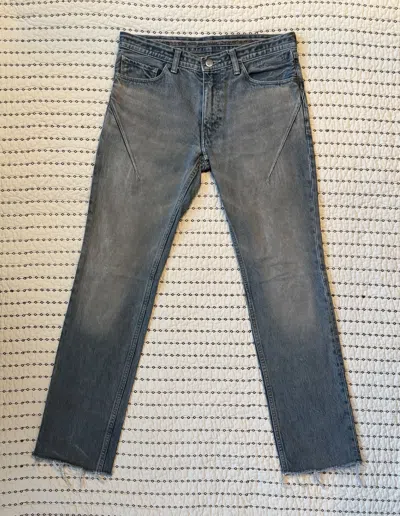 Pre-owned Number N Ine Number (n)ine About A Boy Per Pigment Processed Jeans 2 X 30 In Blue