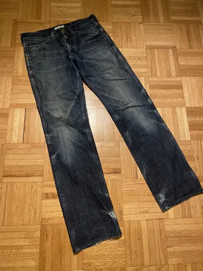 Pre-owned Number N Ine Number Nine Aw02 Denim Jeans In Blue