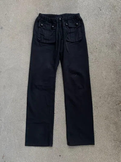 Pre-owned Number N Ine Number (n)ine Aw06 'noir' Argyle Pants Size 5 In Black