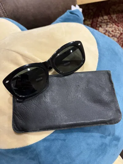 Pre-owned Number N Ine Number Nine Aw06 Noir Sunglasses In Black