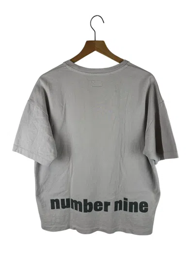 Pre-owned Number N Ine Number Nine Back Logo Sweatshirt In Gray