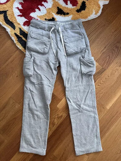 Pre-owned Number N Ine Number Nine Cargo Sweatpants Grey In Gray
