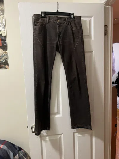 Pre-owned Number N Ine Number Nine Denim In Brown