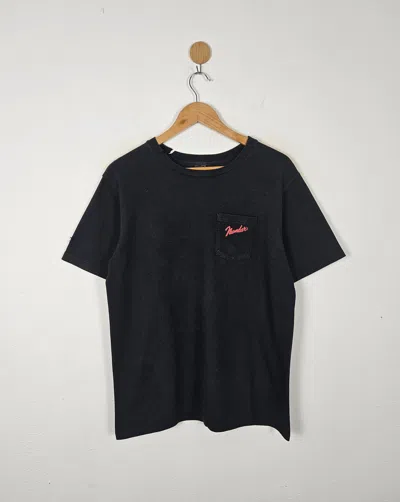 Pre-owned Number N Ine Number Nine Fender Logo Pocket Shirt In Black
