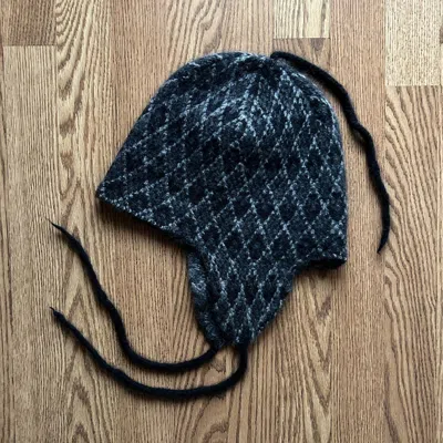 Pre-owned Number N Ine Number (n)ine Fw07 Cashmere Hat In Black