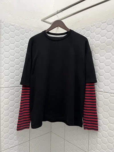 Pre-owned Number N Ine Number Nine Grunge Double Layer Longsleeve In Multi
